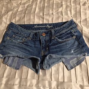 American eagle short shorts size 4